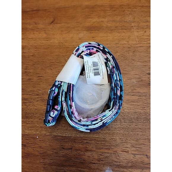 Vera Bradley Iconic Breakaway Lanyard GARDEN GROVE Print Key Fob Necklace New - Picture 1 of 4